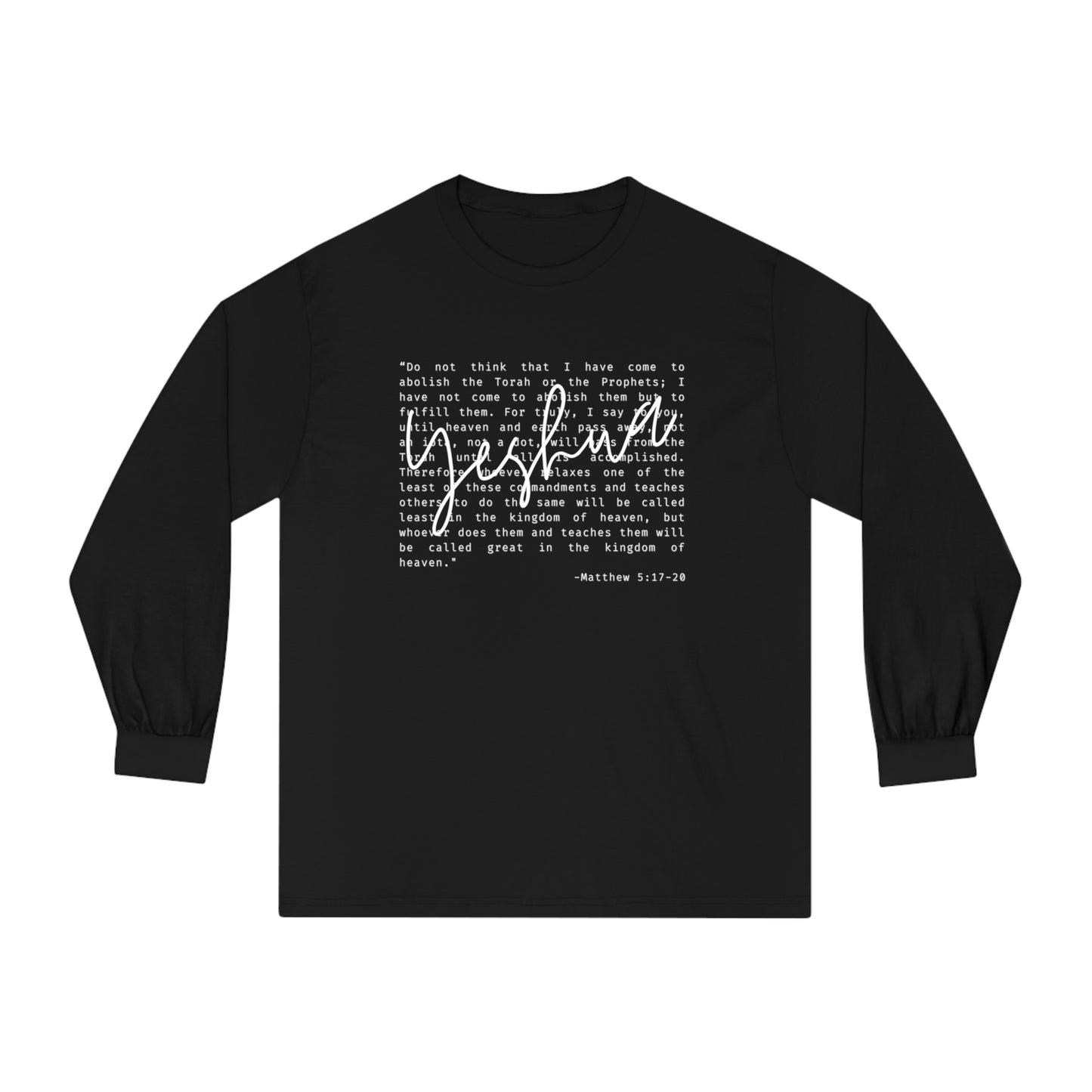 Yeshua Unisex Long Sleeve T-Shirt